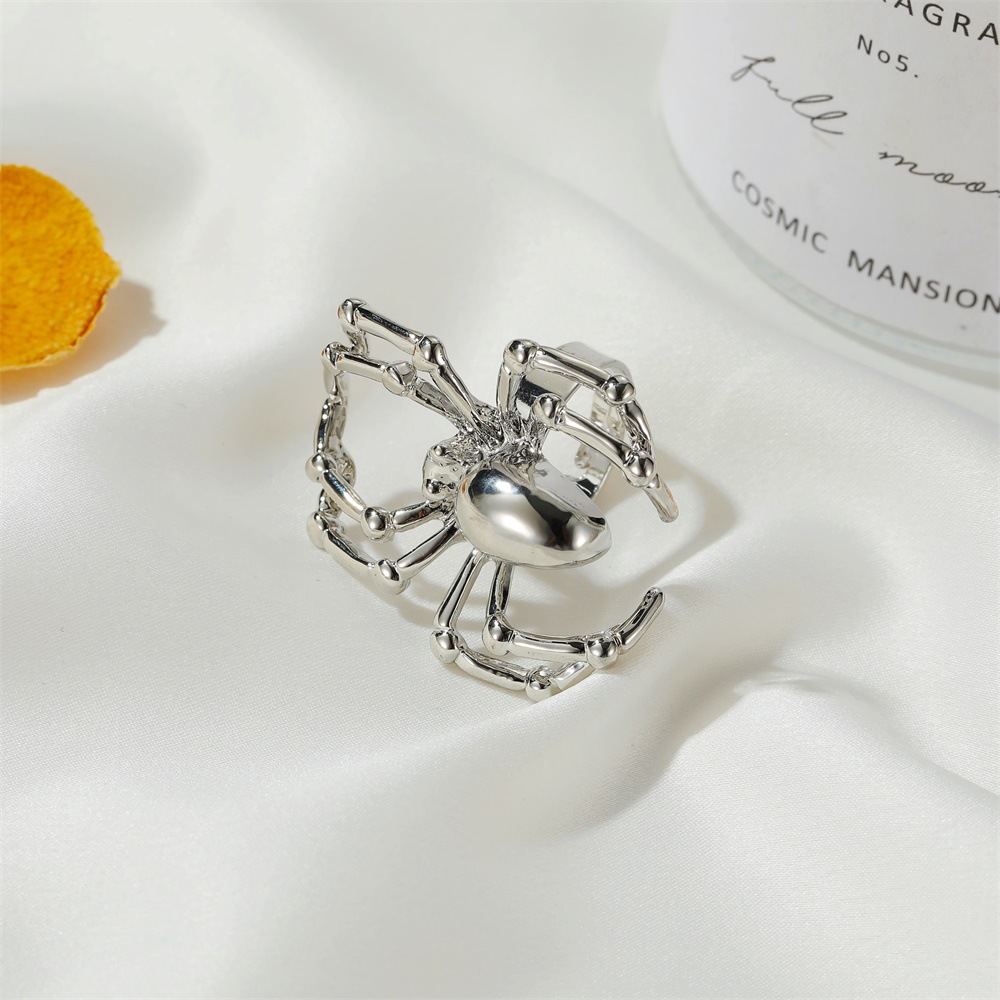 Anillo de Araña Simulado para Halloween, Festival de Fantasmas, Accesorio de Día de Brujas — imagen 6