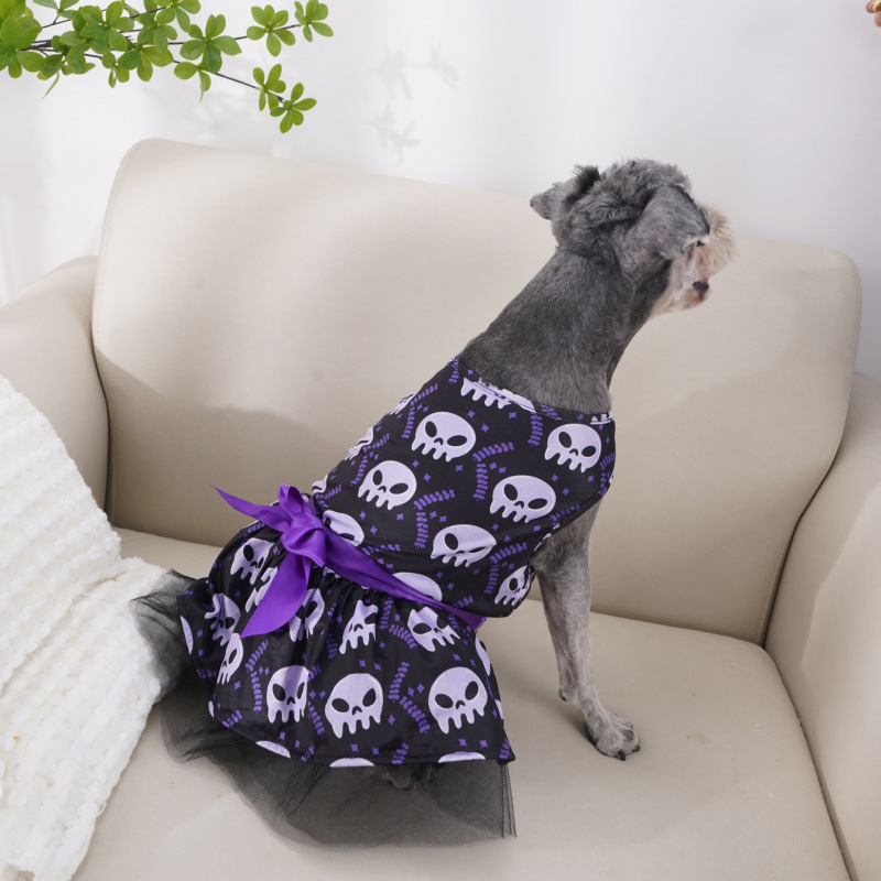 Halloween Pet Clothes Day of the Dead Pet Costume Magic Cloak Cat Dog — image 2