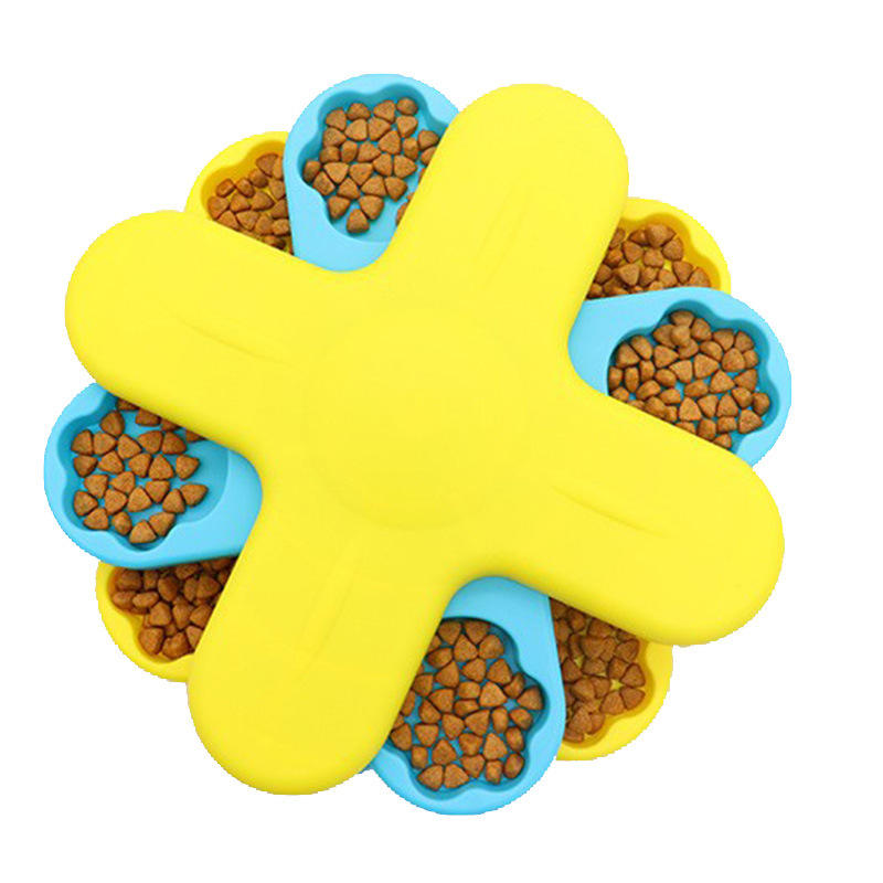 Self entertainment hidden food feeder dog training game interactive puzzle pet toy supplies — image 1