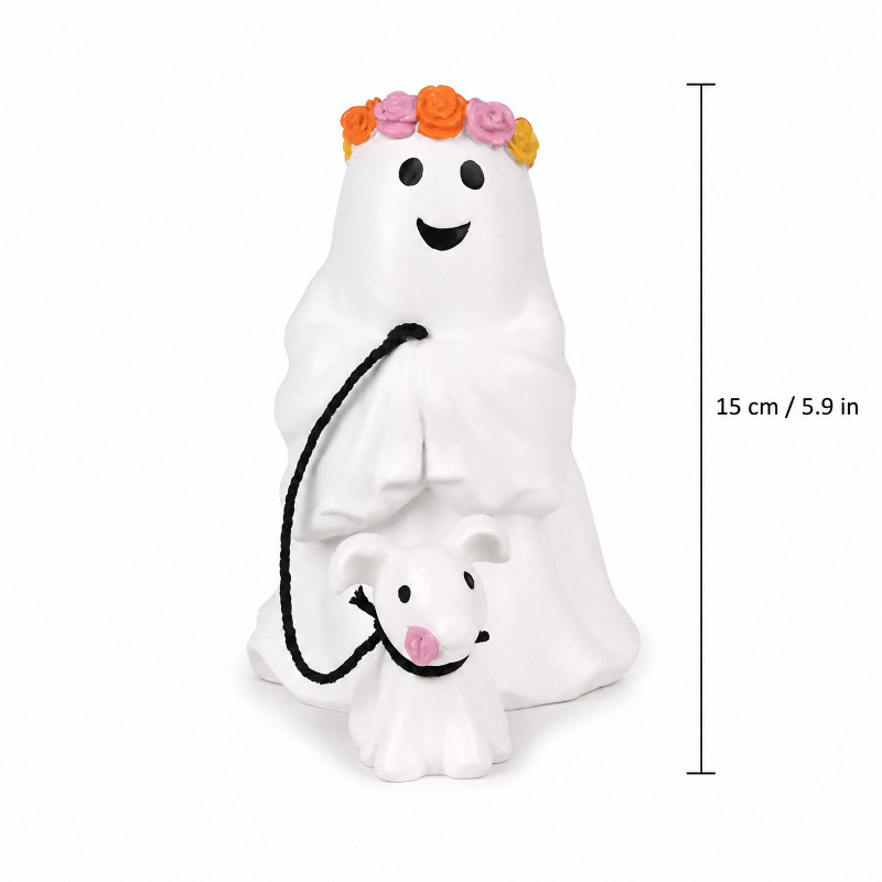 Halloween Ghost Dog Walking Decoration Home Garden Decor Ghost Festival Atmosphere — image 5