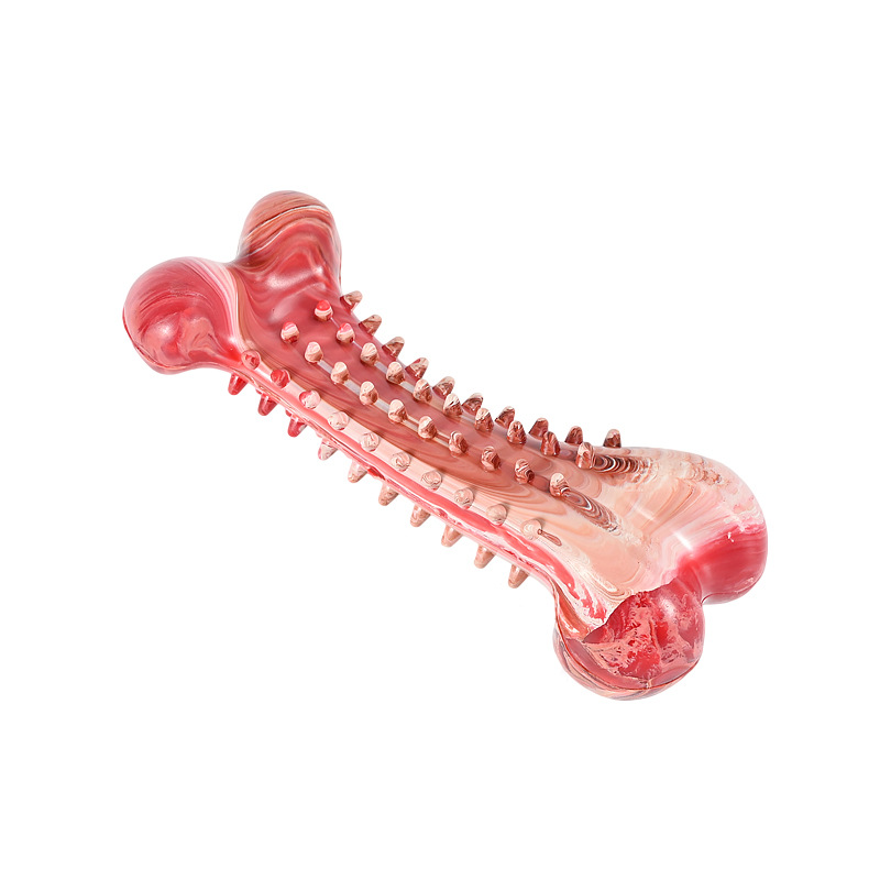 Natural Rubber Dog Teething Stick Bite Resistant Pet Trainer Pet Educational Toys Teething Stick — image 6