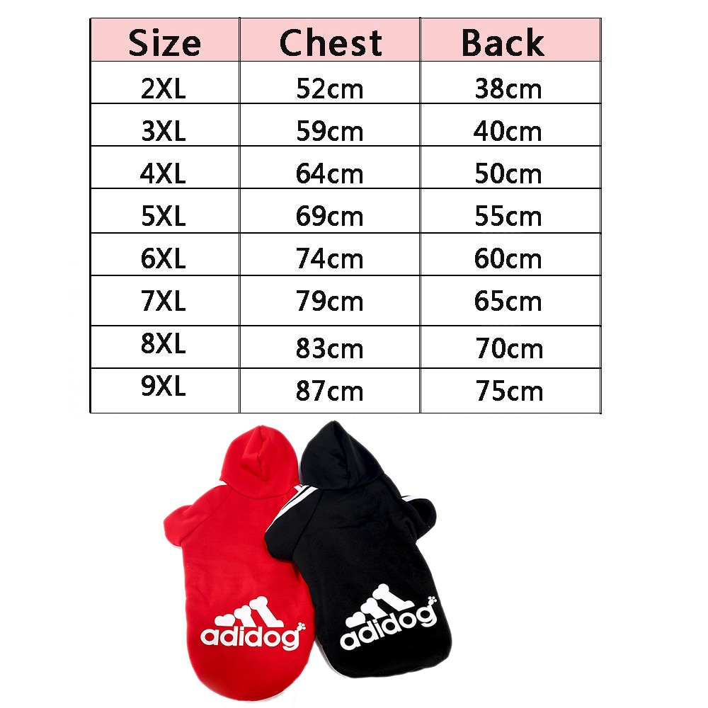 Pet Dog Clothes For Large Dogs French Bulldog Dog Hoodies Winter Clothes — image 2