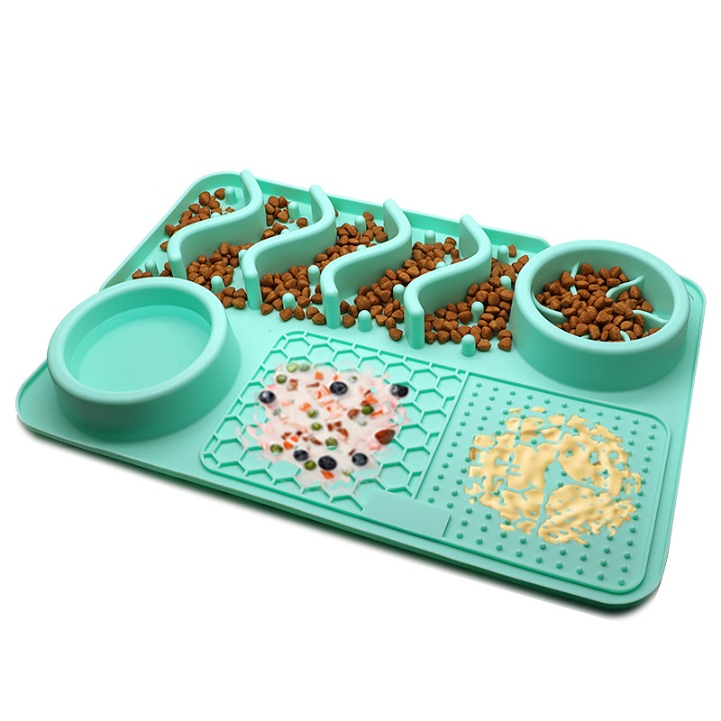 Dog Silicone Licking Pad Pet Licking Mat Silicone Smelling Mat Multifunctional Food Bowl Pets Supplies — image 9