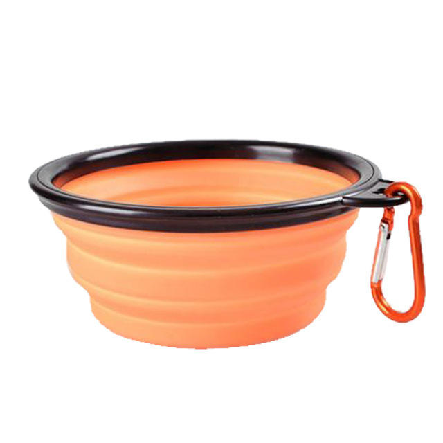 Bolsa de 1000ml para Perros y Gatos Portátil Reversible con Cierre Elástico para Viajes Caminatas Comida Agua — imagen 8
