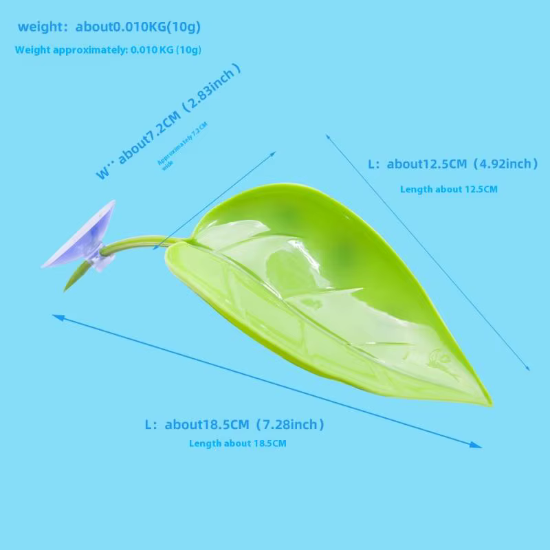 1/3 Pcs Terrarium Decor with Suction Cup; Simulated Leaves for Gecko and Frog Habitats — image 6