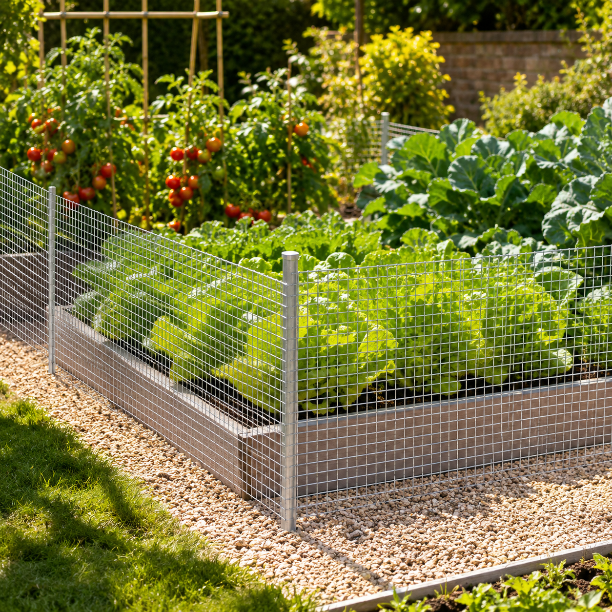 Malla Metálica Blanca de 24in x 100ft, Rollo de Alambre de Gallinero Soldado de 1/2 Pulgada, Cerca para Jardín y Plantas, Apta para Gallineros y Renovación del Hogar — imagen 12