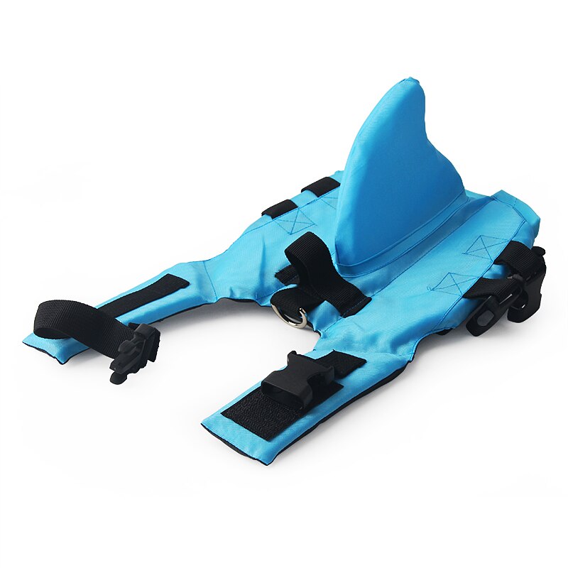 Dog Life Vest Summer Shark Pet Life Jacket Dog Clothes Dogs Swimwear Pets Swimming Suit — image 4