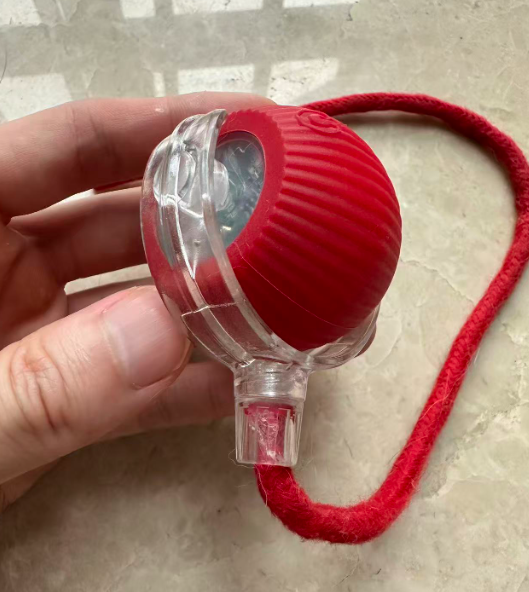 Rolling Pet Toy With Rope Smart Indoor Entertainment — image 3