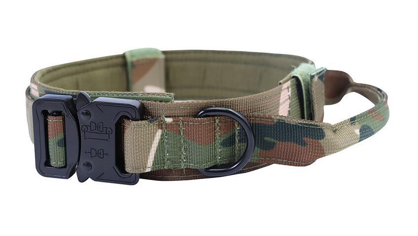 Tactical Dog Collar Dog Leash Tactical Collar Dog Leash Pet Outdoor Collar Training Pet Supplies — image 16