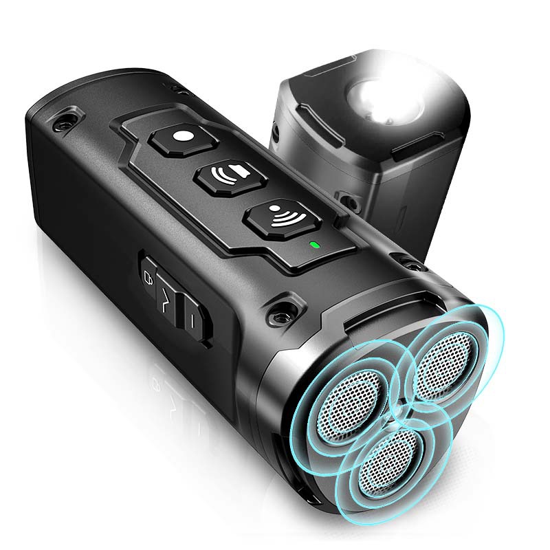 Ultrasonic Three-Head Sound Dog Repellent with Flashlight, Anti-Barking Device — image 8