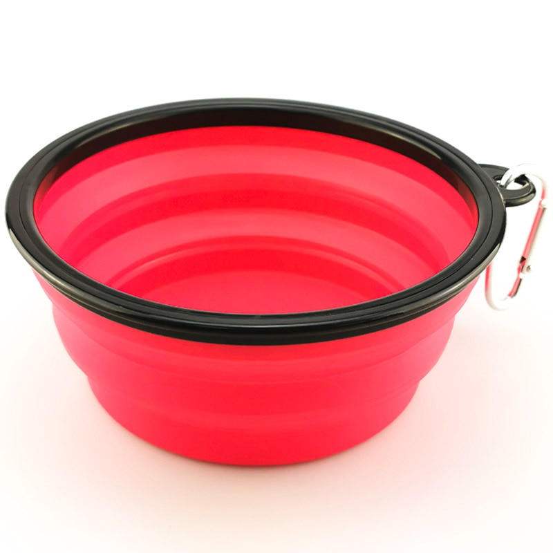 Bolsa de 1000ml para Perros y Gatos Portátil Reversible con Cierre Elástico para Viajes Caminatas Comida Agua — imagen 10