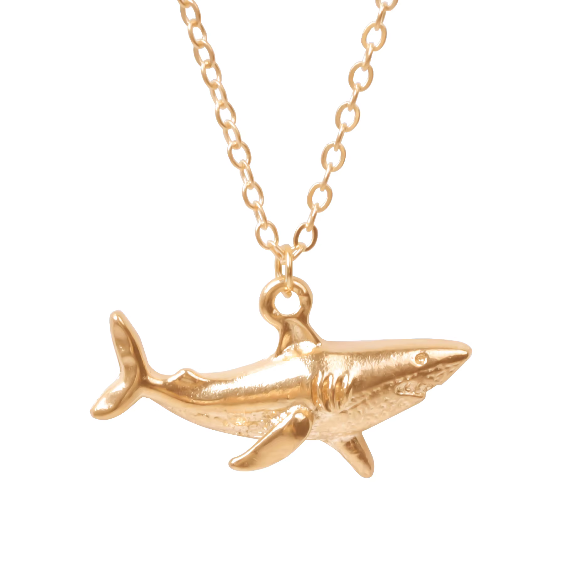 Collar de Charla Punk Tiburón: Pendientes Animales del Océano para Mujeres y Hombres Regalo Perfecto Cadenas de Decoración Collares Estilo Steampunk Joyería — imagen 6