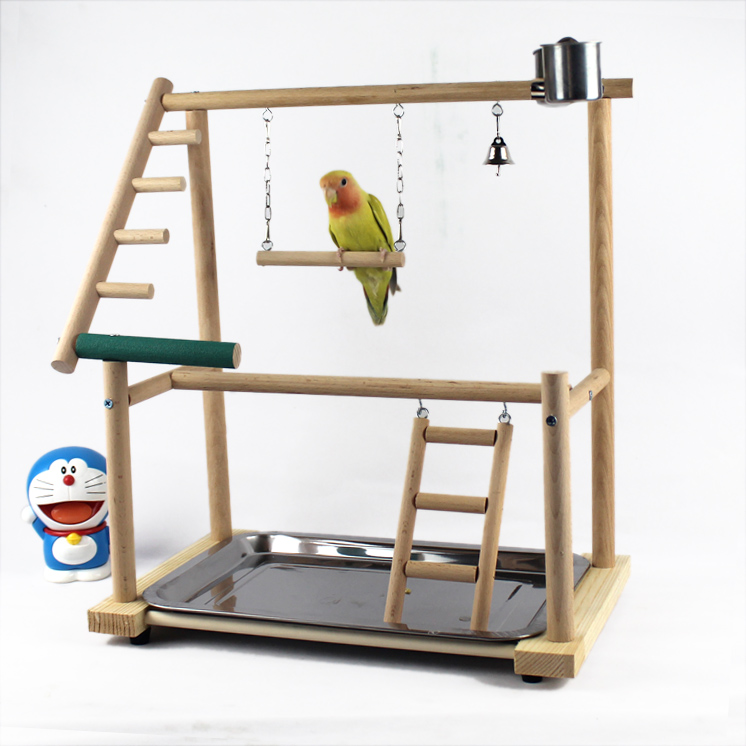 Jaula para Pájaros de Oficina Entrenamiento para Cacatúas y Juegos de Aventura — imagen 3