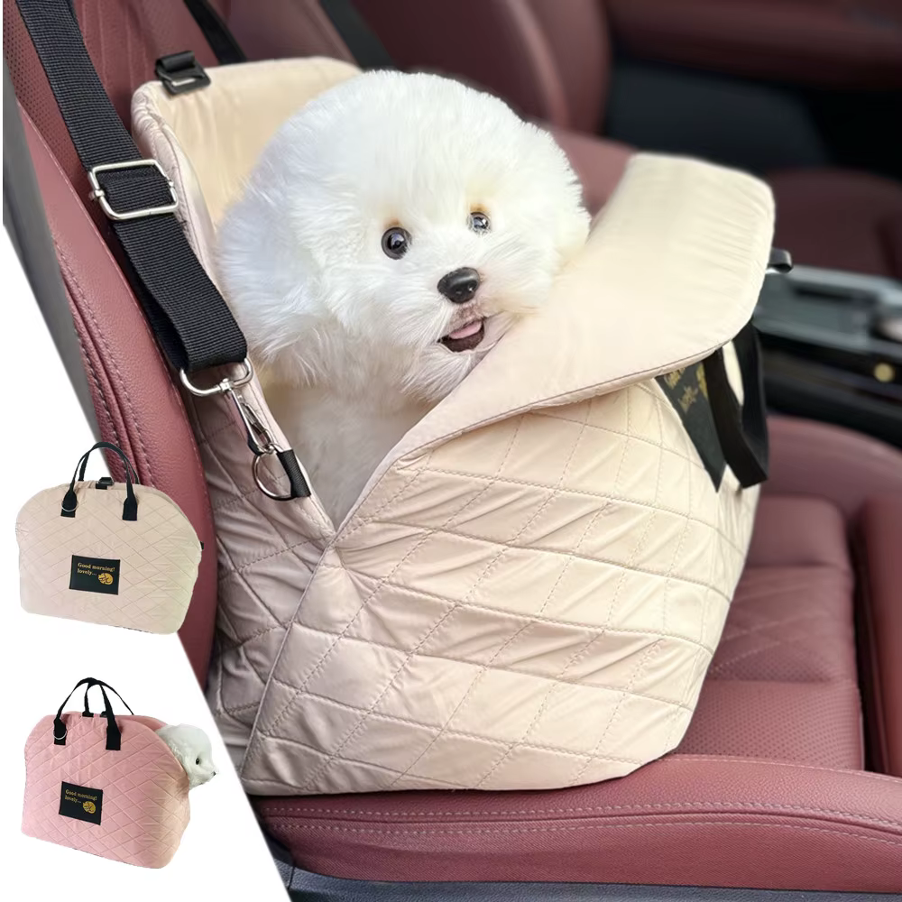 Transportadora de Viaje con Protección para Asiento de Auto, Transportadora para Gatos y Perros, Transportadora para Perro y Gato, Bolso de Hombro para Mascotas — imagen 1