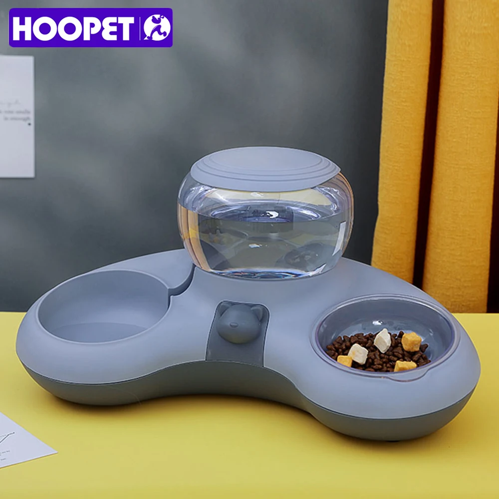 Bol de Lluvia Automático para Gatos y Perros con Forma en Círculo - Comedor Anti-Derrumbamiento con Base Antideslizante
