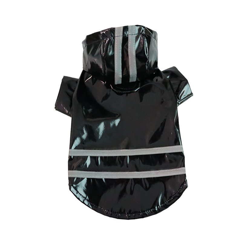 Pet Raincoat with Reflective Strips, Thickened Waterproof Raincoat for Small and Medium Dogs — image 8