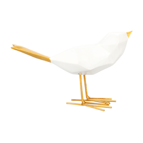 Minimalist origami bird resin ornaments creative living room garden — image 1