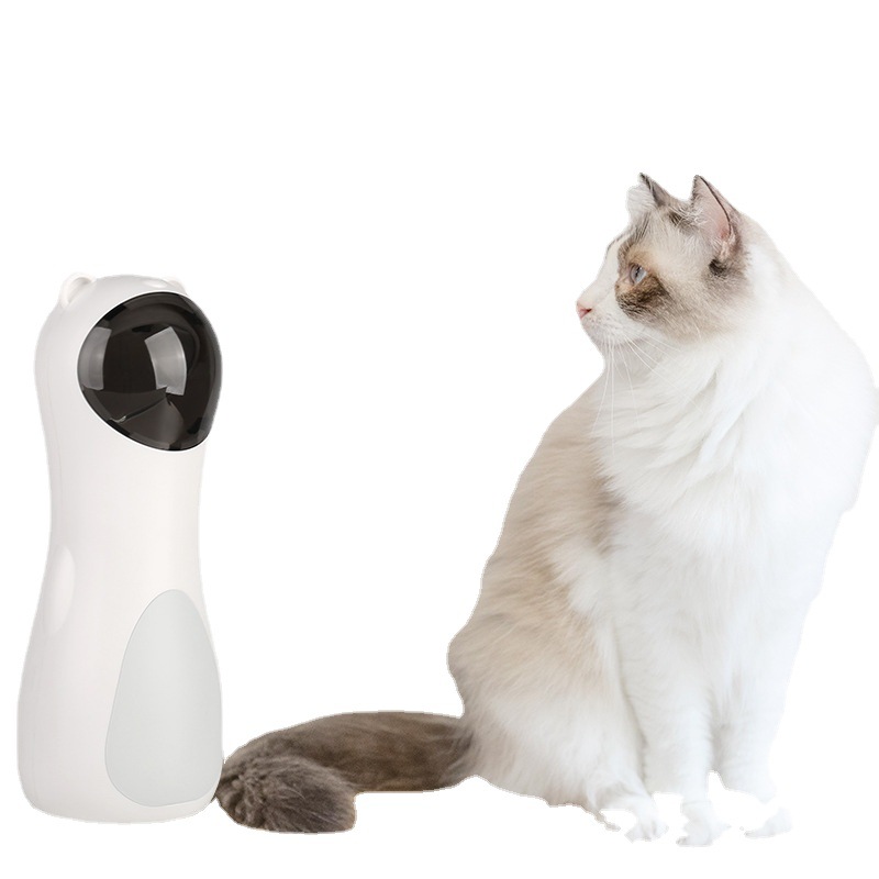 Cat Laser Toy Automatic Timing Laser Cat Toy Dual Power Supply LED Laser Wand Pet Laser Toy — image 5