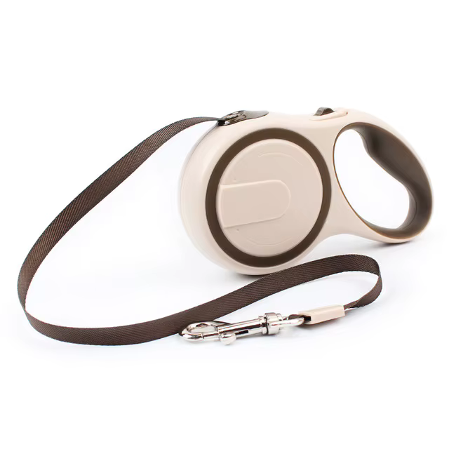 Línea de Pase Automática con Rueda para Perros - Cuerda Retráctil Ajustable Duradera 3m/5m — imagen 6