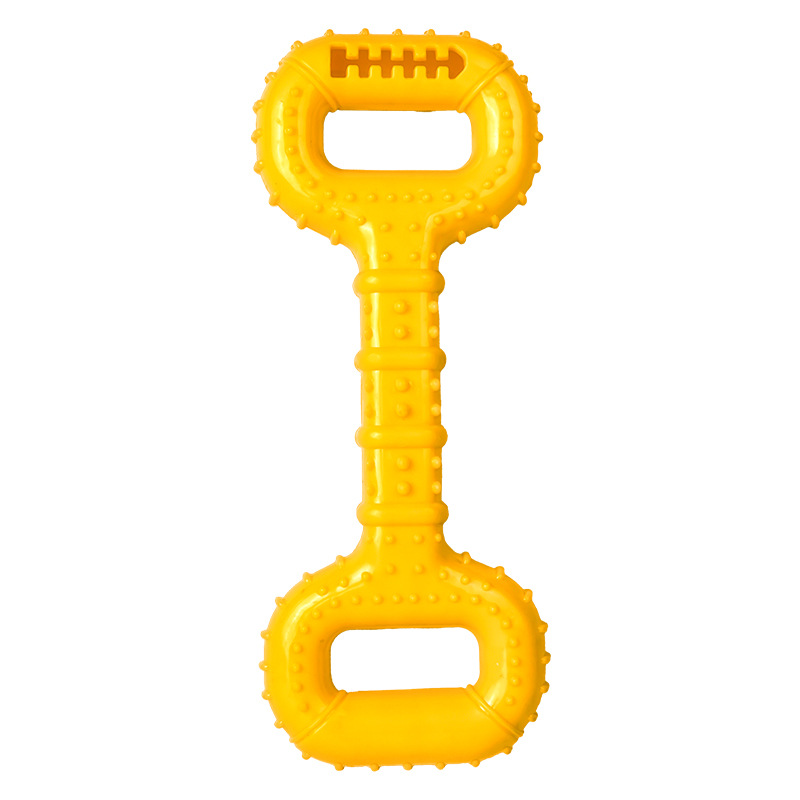 Dog Bones For Aggressive Chewers, Dog Chews Toys Long Lasting, Interactive Dog Bone Toys With Pull Band, Dog Teething Toy — image 5
