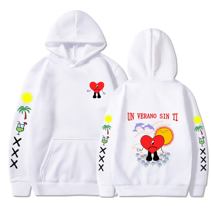 Bad Bunny Un Verano Sin Ti Album Graphic Hooded Unisex Sweatshirt — image 6
