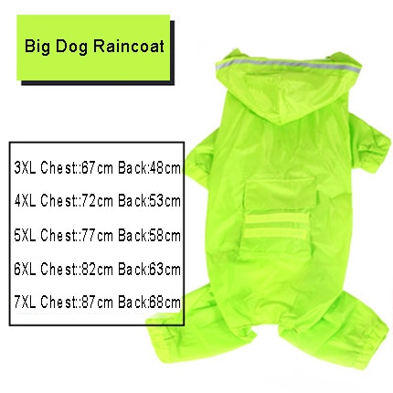 Chaquetón de Agua para Perros Jumpsuit Impermeable para Canes Labrador y Golden Retriever — imagen 7