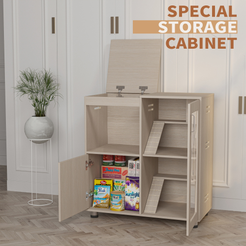 Caja para Conejos de 4 Niveles, Caja para Hamsters de Madera con Almacenes — imagen 4