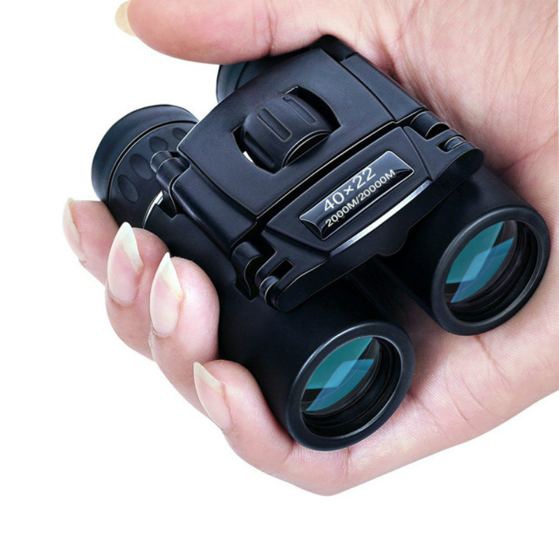 Binoculares HD 40x22, Lentes Telescópicos de Fábrica HD, Visión Nocturna con Poca Luz, Mini Bolsillo para Exteriores — imagen 1