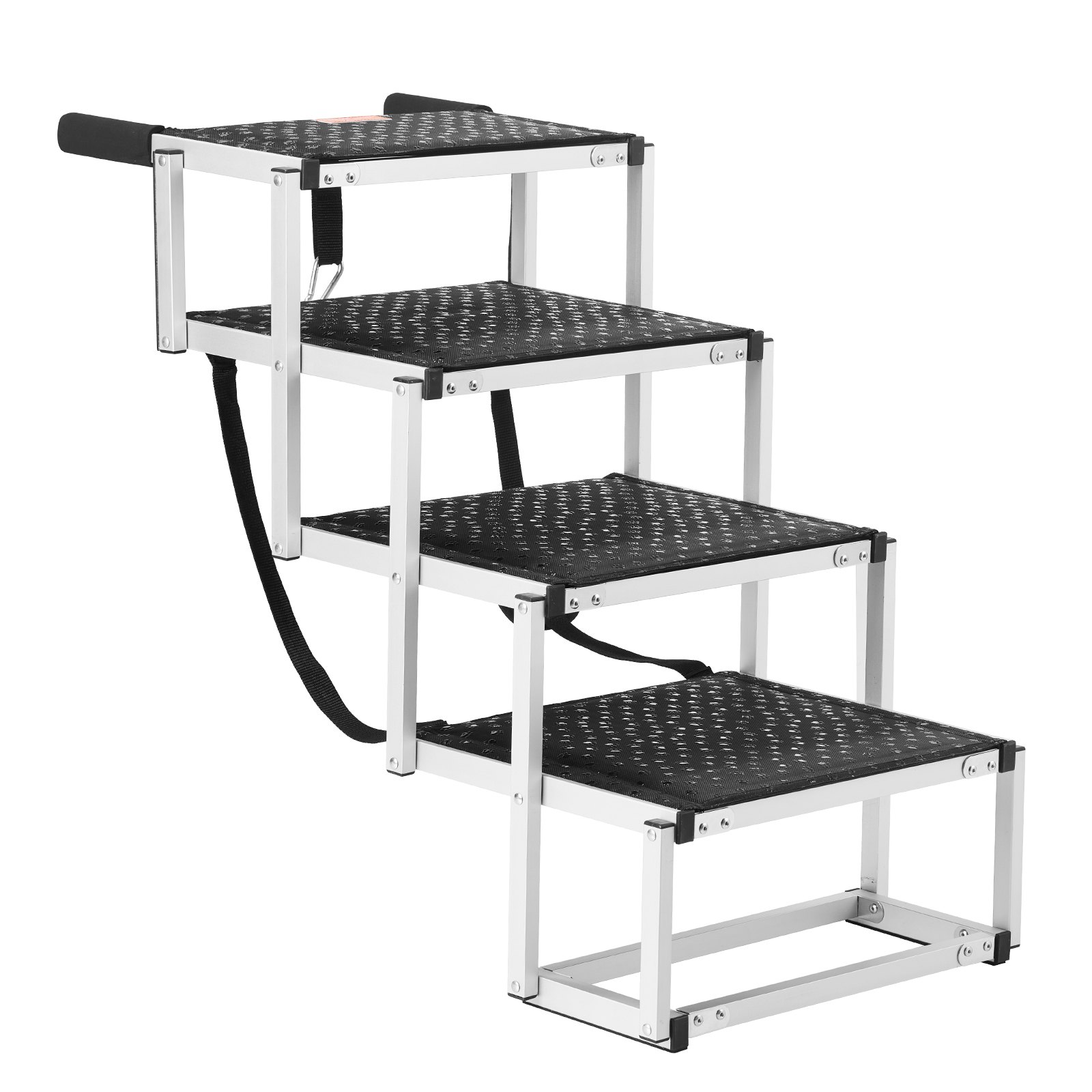 Escaleras para Perros de Auto 4 Pasos Plegables VEVOR - Materiales de Aluminio Capacidad hasta 68 kg — imagen 3