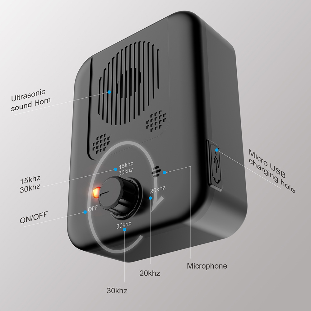 RC-309 Ultrasonic Sound Bark Control Devices Defer Nuisance Stop Dog Barking Outdoor Anti Bark Collar — image 5