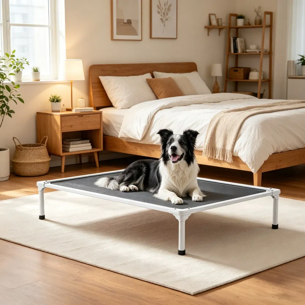 Elevated Dog Bed for Bedroom — image 1