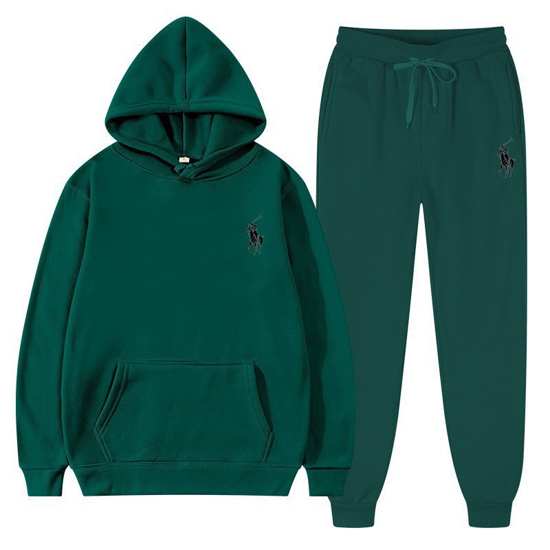 Hooded Sweatshirt Set Unisex with Kangaroo Pocket — image 5