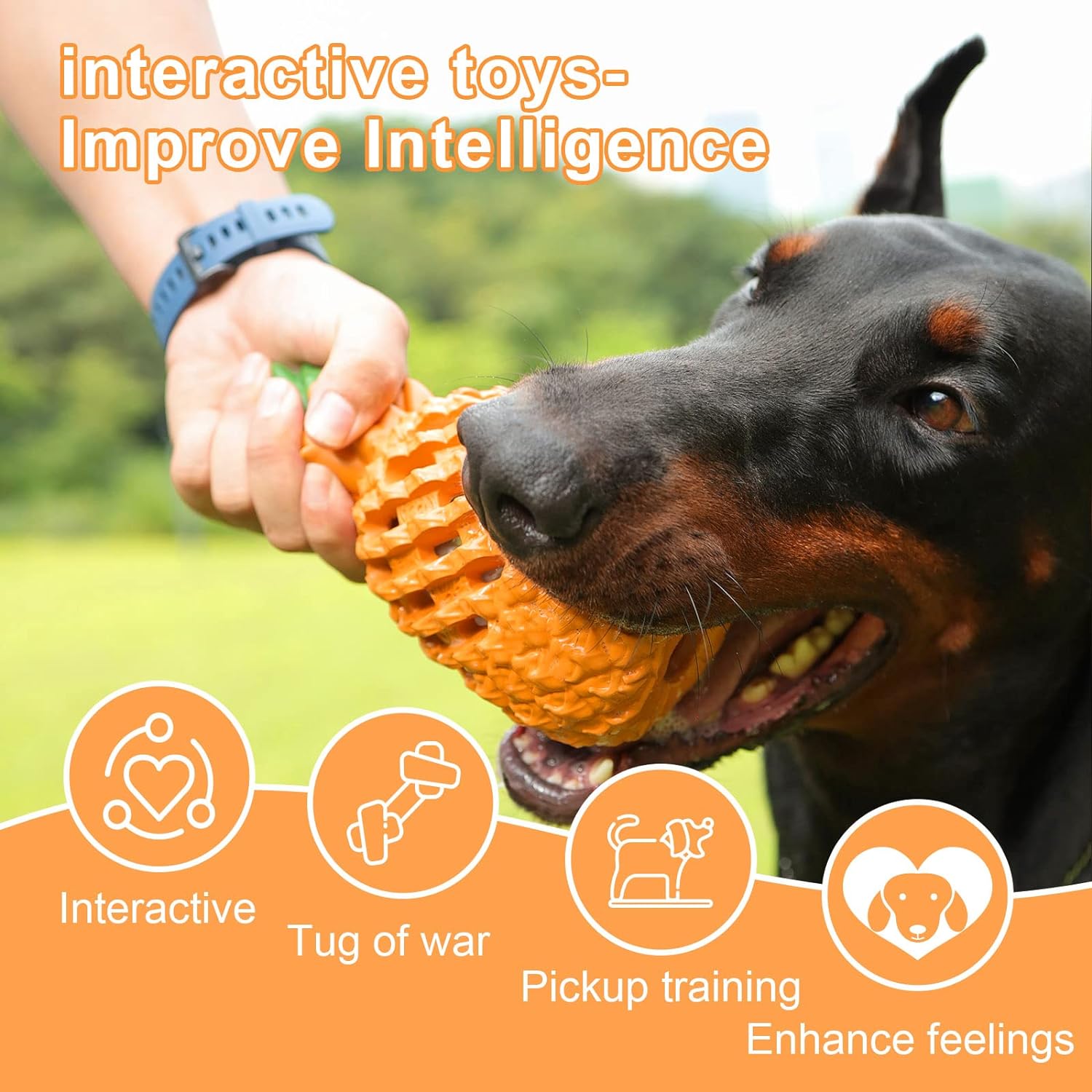 Dog Toys For Dogs Pineapple Dog Chew Toys For Aggressive Chewers Indestructible Dog Toys For Aggressive Chewers Dog Toys For Aggressive Chewers — image 5