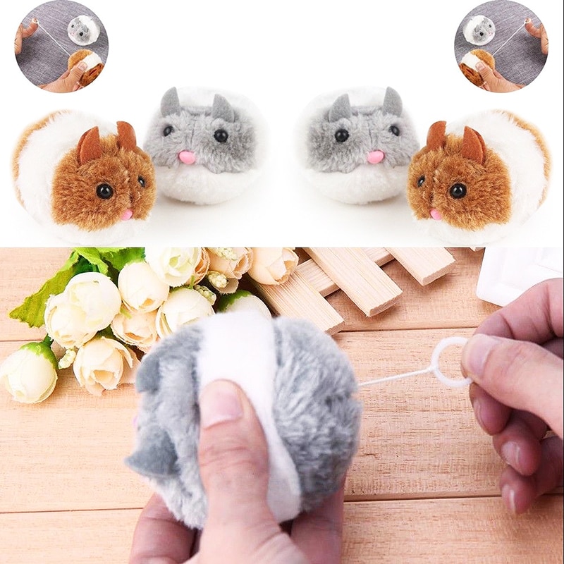 Juguetes de Peluche para Gatos Snailhouse Ratón Interactivo Plush Seguro Sorpresa Movimiento — imagen 2