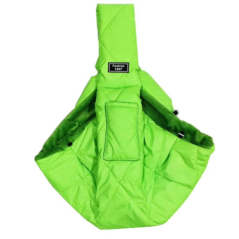 Mochila de invierno para gatos con diseño cruzado, portátil y cálido para uso al aire libre — imagen 8