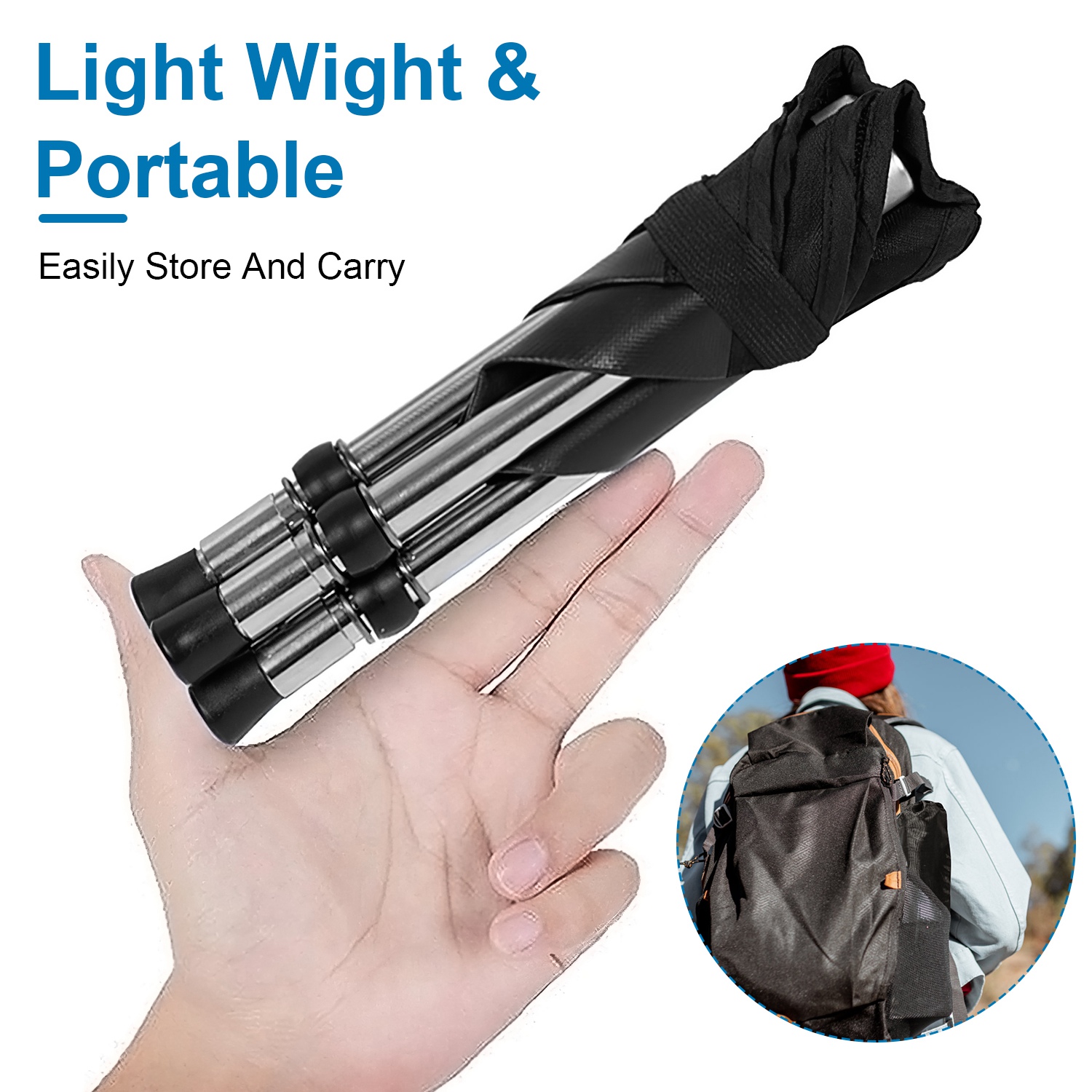 Silla de Acampada Plegable Portátil con Cierre Retráctil - Silla Ligera para Caminatas, Pesca y BBQ — imagen 10