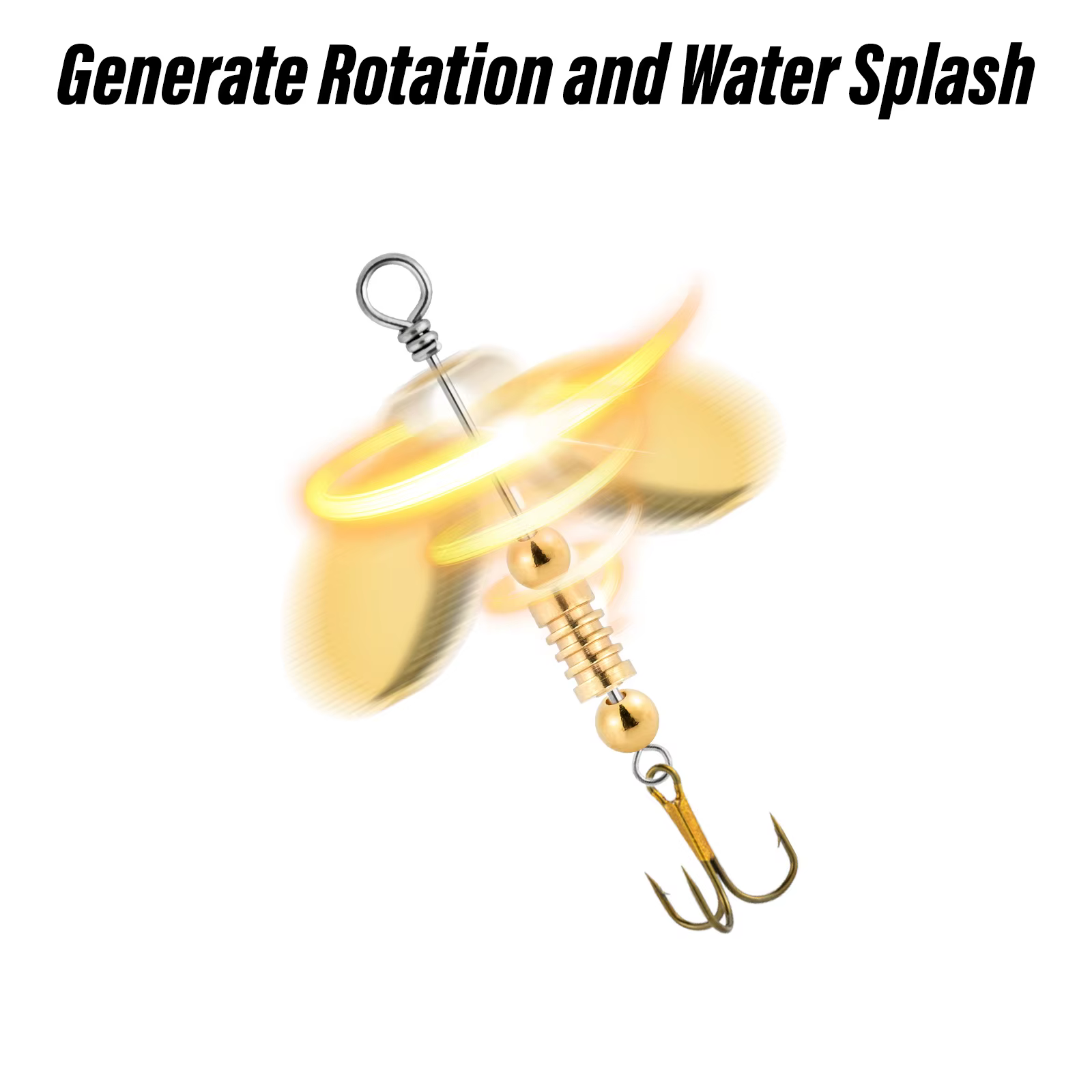 140pcs Fishing Lures Making Kit Metal Spinnerbait Blades DIY Spinners Spoon Wobblers Copper Blade Walleye Rig Bass Trout — imagen 5