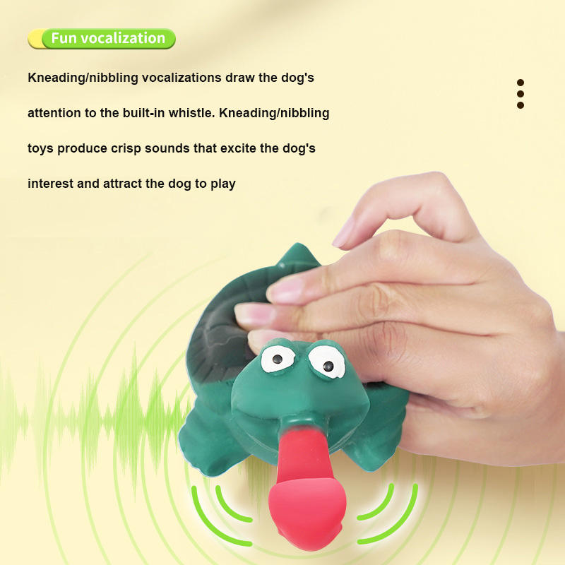 Latex toys for fun relaxation and interactive activities including filled cotton sound dog toys — image 3