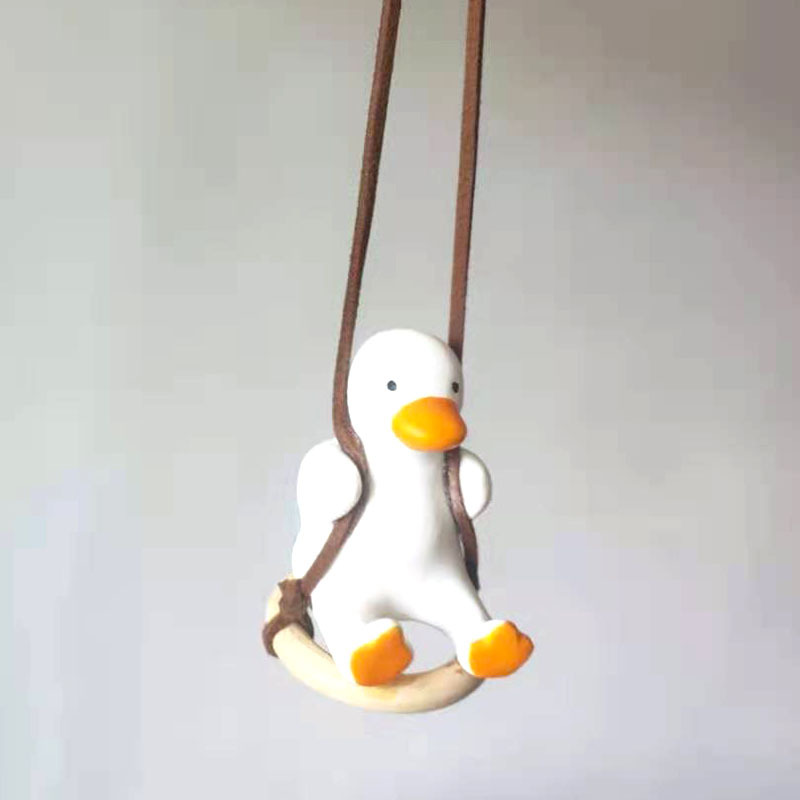 Pato Oscilante para Auto, Adorno Colgante para Automóvil, Colgante para Espejo Retrovisor de Comercio Exterior, Pato Oscilante, Adorno Colgante para Automóvil — imagen 6