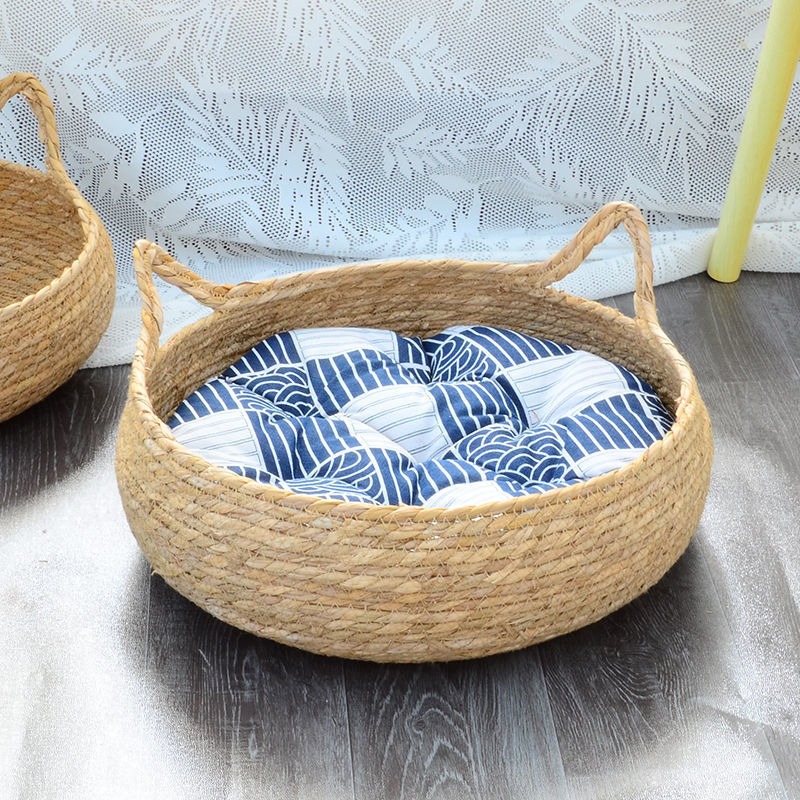 Four Seasons Universal Cat Scratching Board Rattan Removable And Washable Winter Cat Litter — image 9