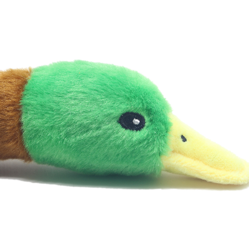 New Pet Toy Plush Sounding Duck Dog Toy 28cm Simulation Wild Duck Pet Supplies — image 3
