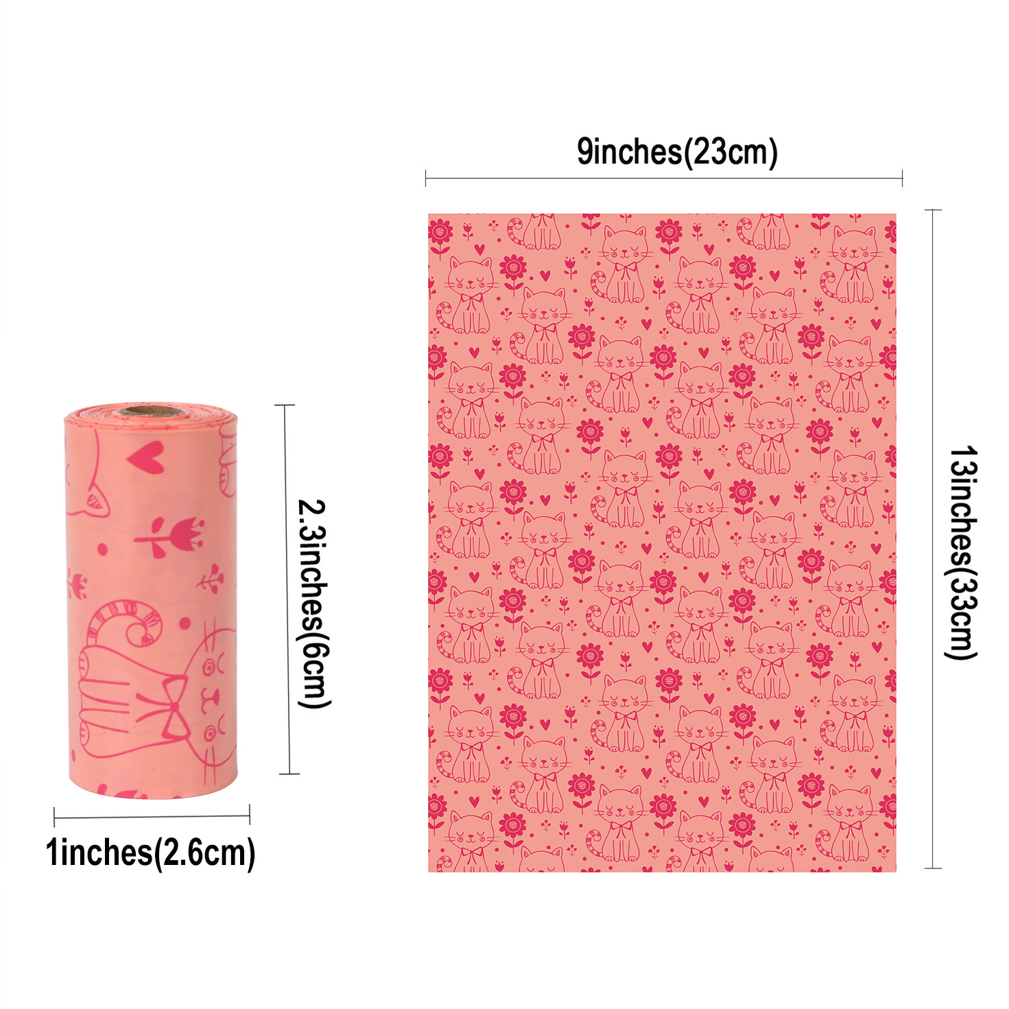 Biodegradable pet garbage bag and fecal collection bag — image 4