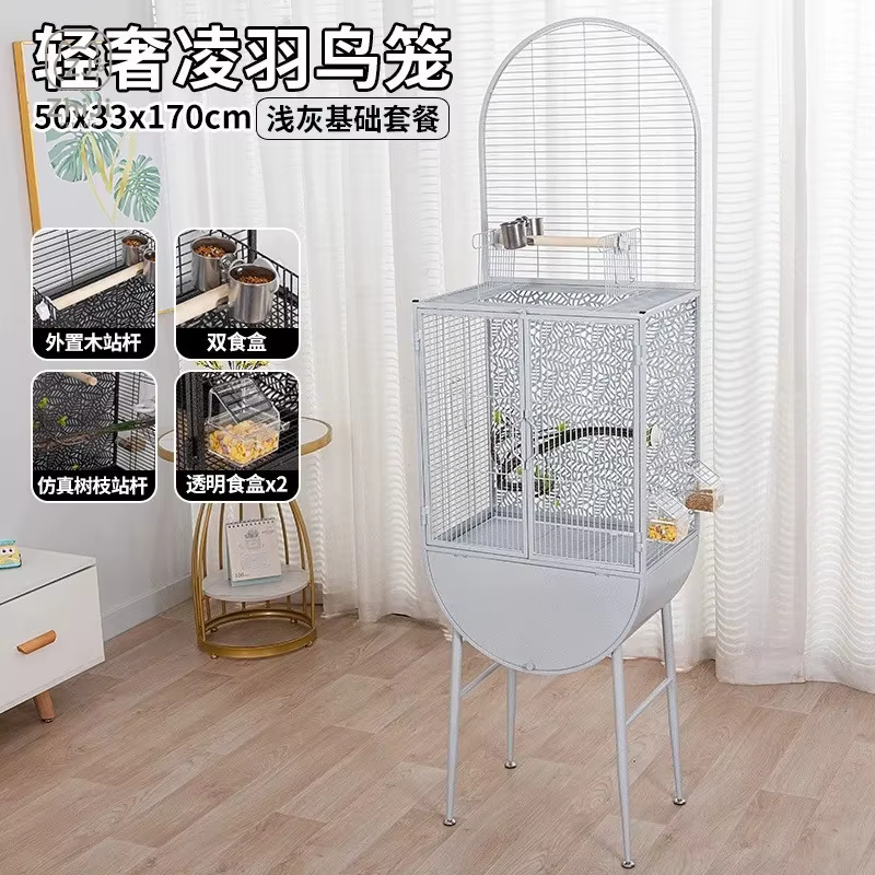 Large Villa Bird Cage for Parrots Cockatiels Lovebirds and Other Small to Medium Birds Suitable for Indoor Outdoor Use All — image 6
