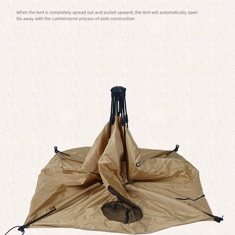 Casa de Tienda Impermeable para Gatos y Perros, Tiendas Pop-Up Automáticas, Portátiles y a Prueba de Sol para Camping Interior — imagen 4
