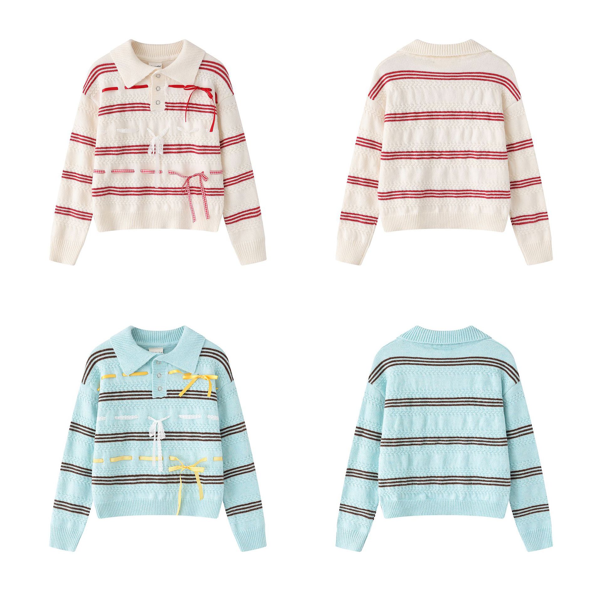 Butterfly tie sweater — image 6
