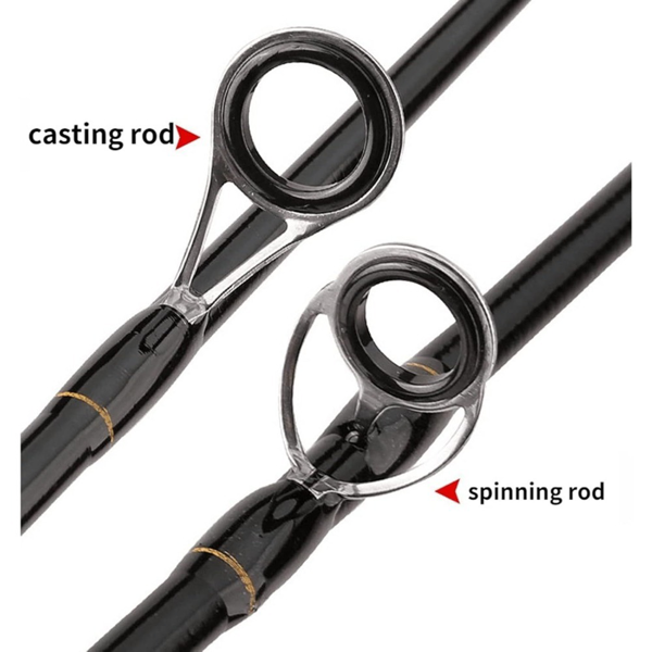 Caña de Pesca Caña de Pesca de Carbono Caña de Pesca de Baitcasting para Viajar Caña de Lure de Caza 165 Cm-5.4 Ft — imagen 4