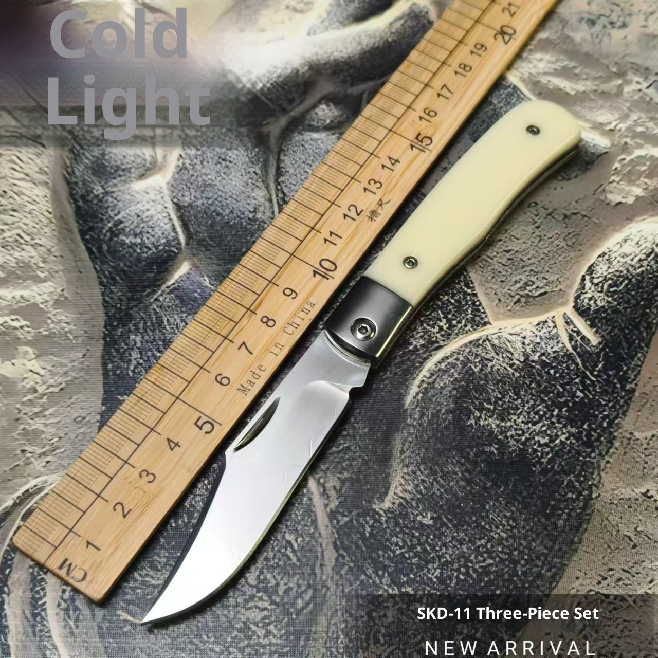 Cuchillo de Campo, Caminata, Pesca y Frutas Multifuncional — imagen 5