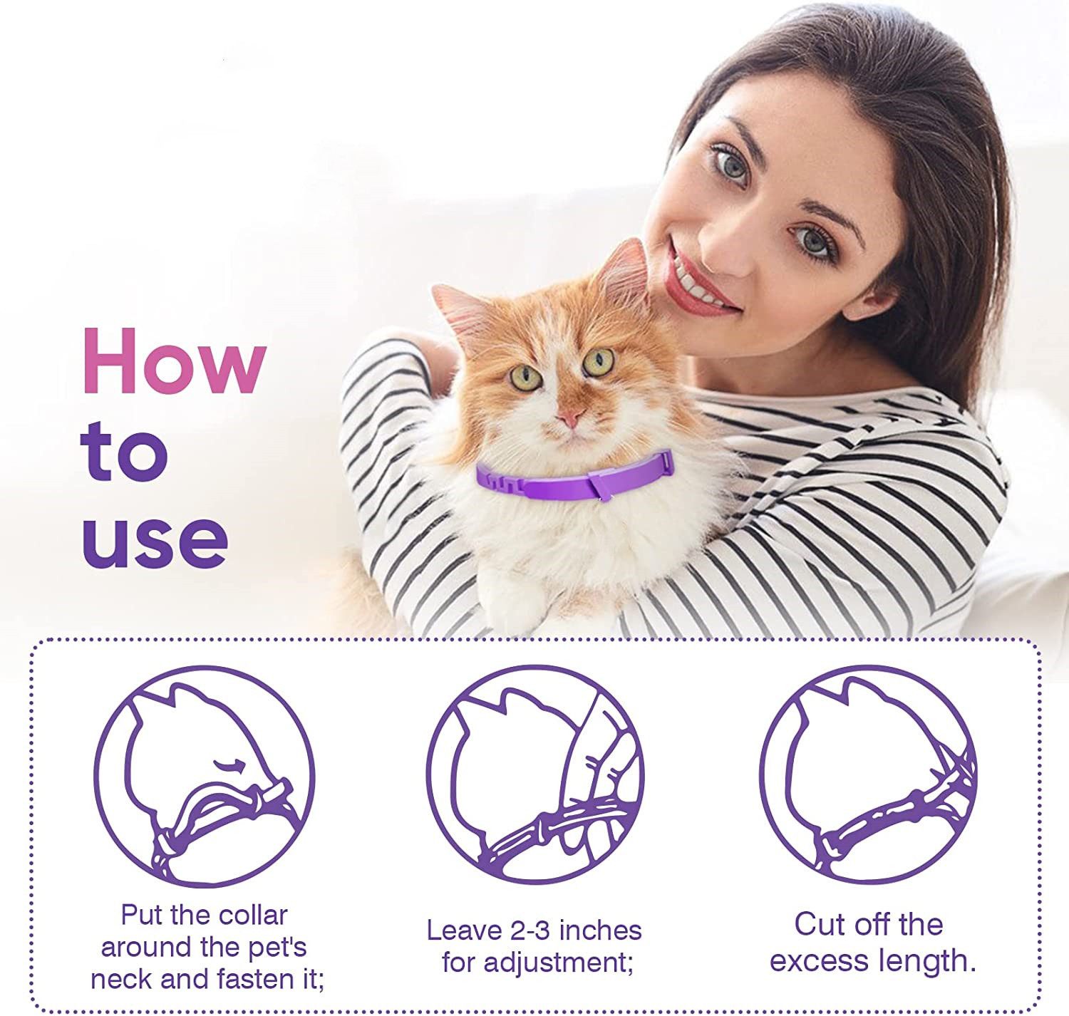 Collar de Calma para Mascotas Gatos Pacíficos — imagen 2