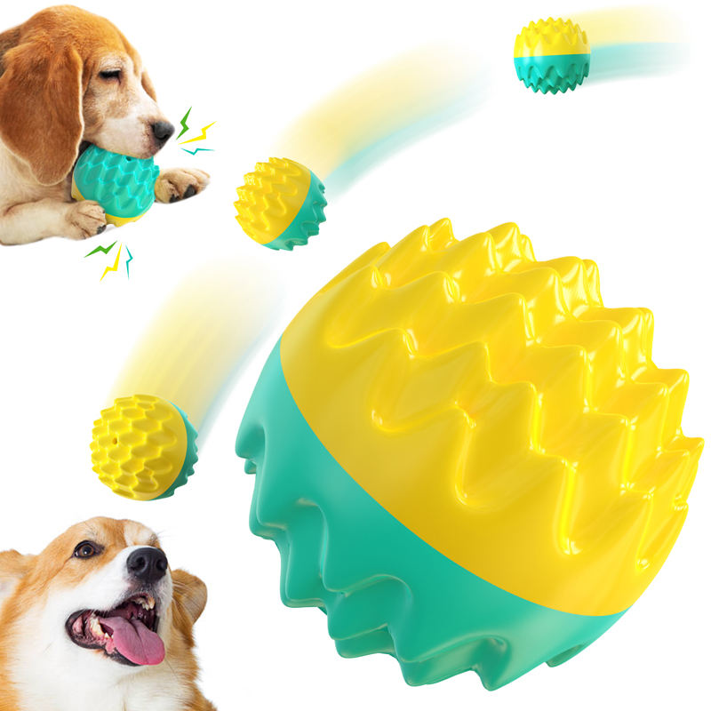 Dog Toy Training Teeth Grinding Ball Speaking Toothbrush Dog Outdoor Interaction — image 1