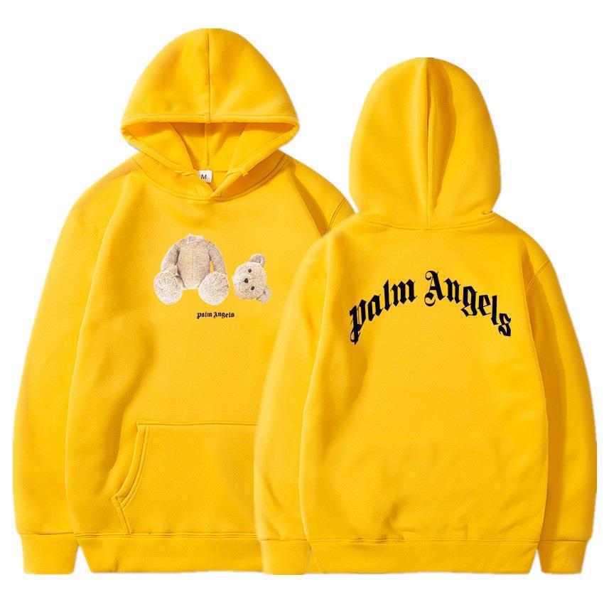 Bear Angels Decapitated Bear Teddy Bear Print Couple Hoodie — image 4